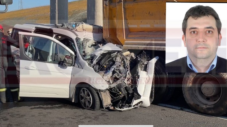 Araç Şoförü Feci Kazada Can Verdi