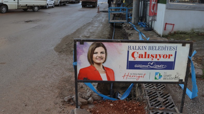 İzmit Belediyesi’nden Yeşilova’ya Hizmet