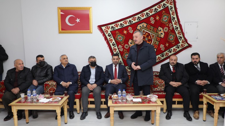 Ağrılılar, Başkan Büyükakın’ı Ağırladı