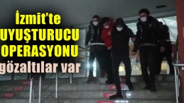 İzmit’te Uyuşturucu Baskınları; Gözaltılar Var