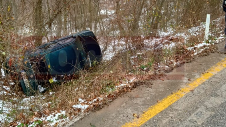 Kandıra’da Feci Kaza; Otomobil Takla Attı