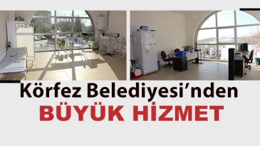 Körfez Belediyesi’nden Büyük Hizmet