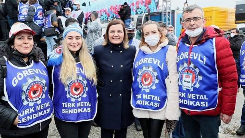 Başkan Hürriyet, Metal İşçisini Yalnız Bırakmadı