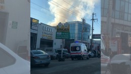 Pişmaniye İmalathanesinde Yangın