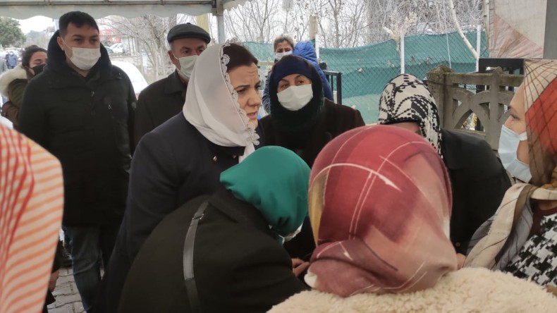 Başkan Hürriyet, Aktaş ve Tunçay Ailesinin Acısını Paylaştı