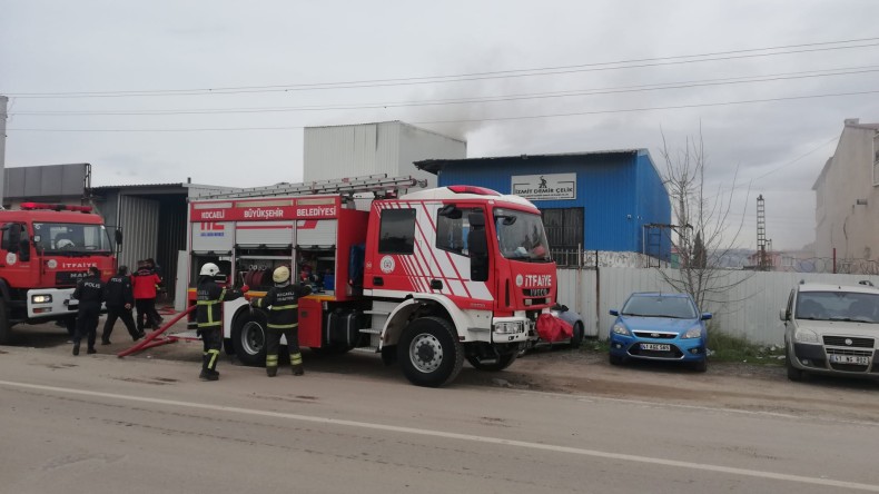 Basım Matbaasında Yangın