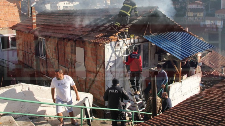 İzmit Gültepe’de Korkutan Yangın