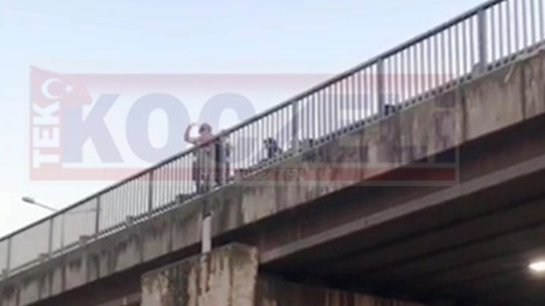 Köprüde İntihar Girişimi