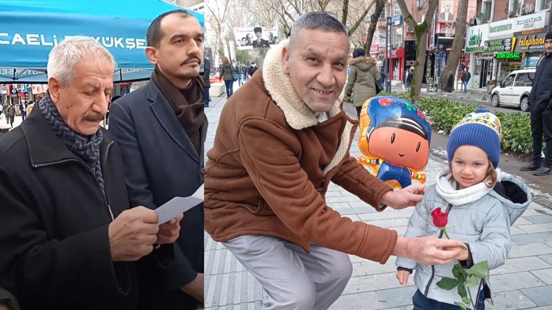 Türkiye Romanlar Günü’nde Vatandaşlara Gül Dağıttılar