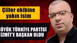 Büyük Türkiye Partisi İzmit İlçe Başkanı Belli Oldu
