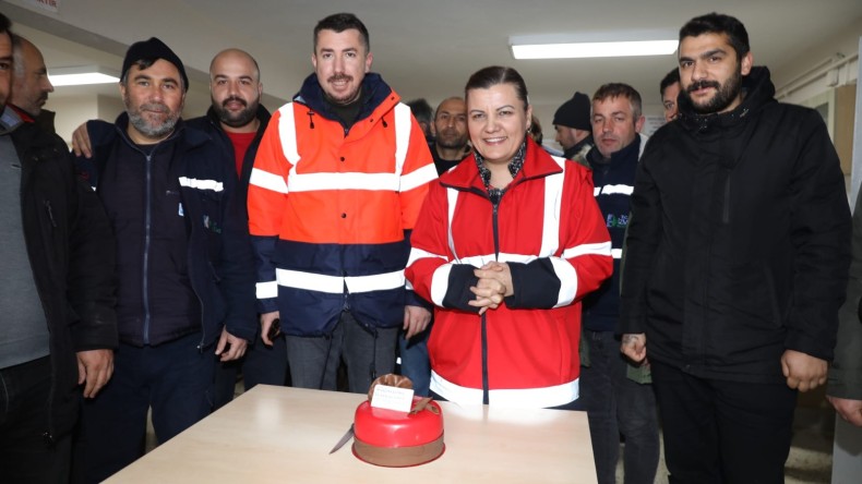 Başkan Hürriyet’e Doğum Günü Sürprizi