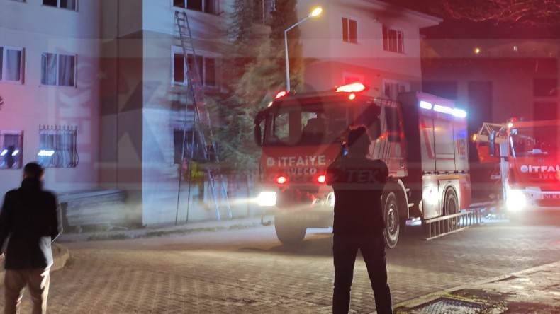 Arızlı TOKİ Konutlarında Korkutan Yangın