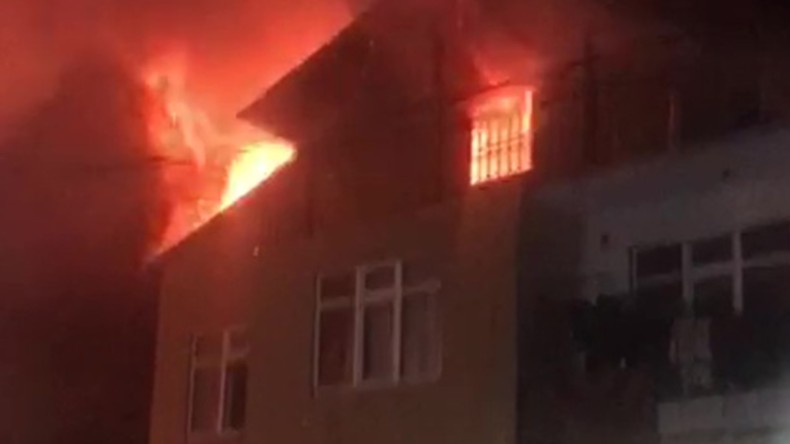 Kartepe’de Korkutan Yangın