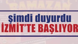 İzmit Belediyesi’nin Ramazan Ayı Etkinlikleri Başlıyor