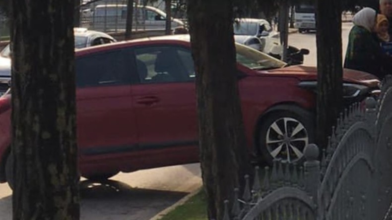 Tramvay Hattında Kaza