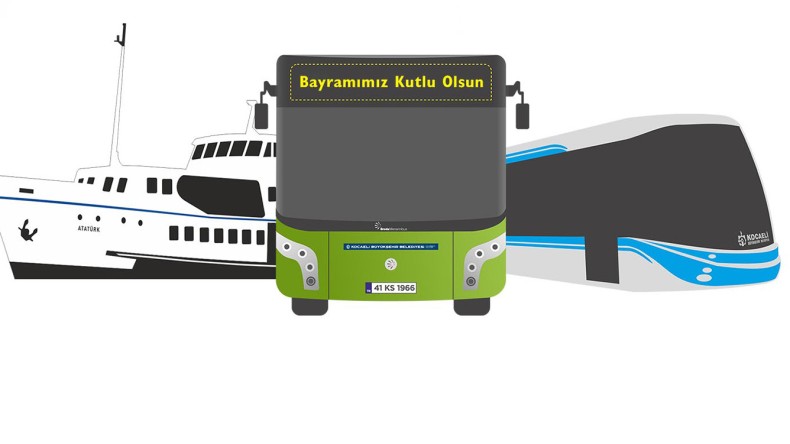 Bayramda Ulaşım Ücretsiz