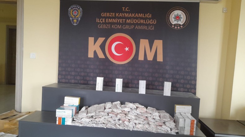 Kargoyu sahibine teslim ederken operasyon