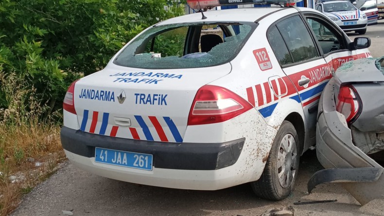 İzmit Kandıra yolunda kaza