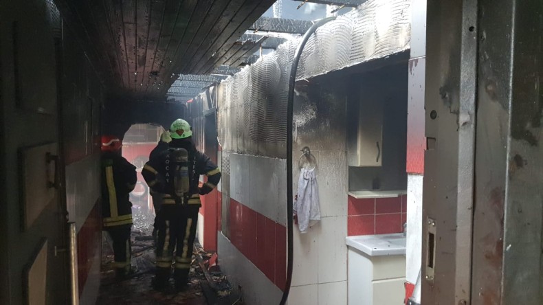 Körfez Yeniyalı’da korkutan yangın