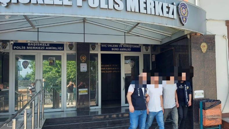 Başiskele’de inşaattan plastik borular çalındı