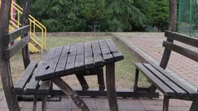 Gölcük’teki parkta saldırı