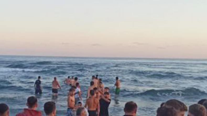 Cebeci’de denize giren genç can verdi