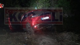 Kandıra Sarısu mevkiinde feci kaza