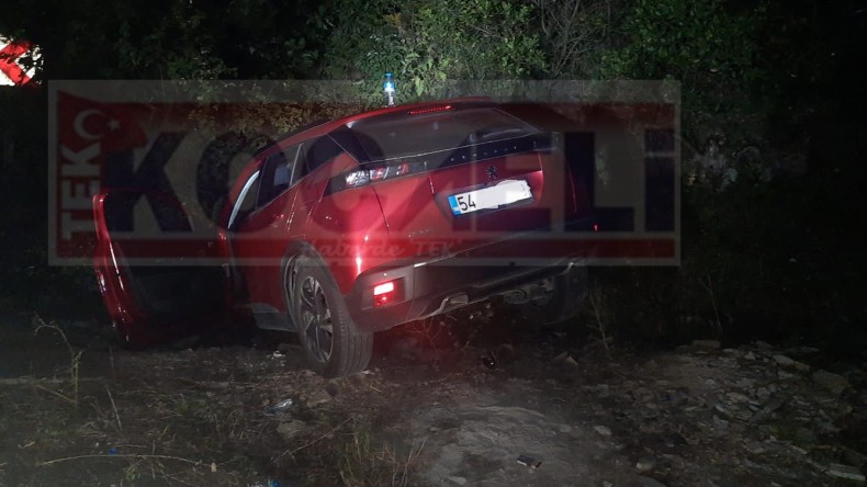 Kandıra Sarısu mevkiinde feci kaza