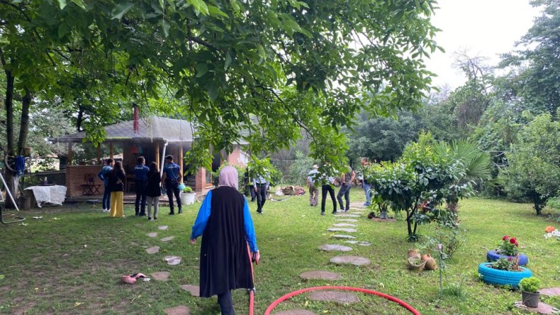 Başiskele’de korkutan yangın