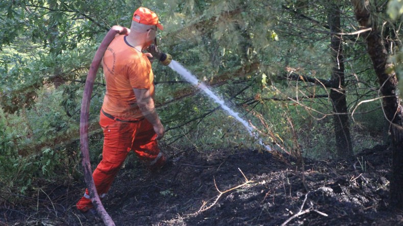 Başiskele’de korkutan yangın