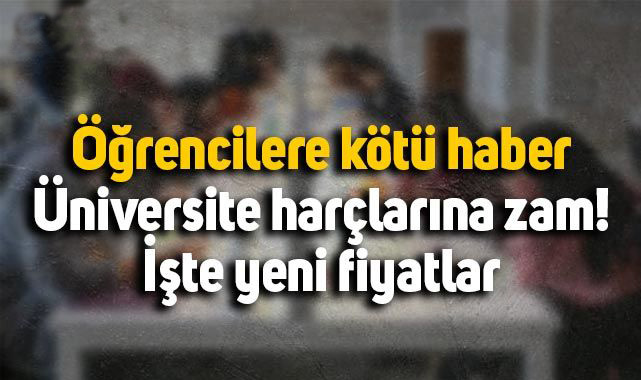 Erdoğan’ın kararıyla üniversite harçlarına yüzde 36 zam yapıldı