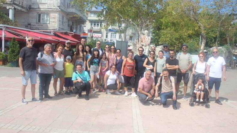 BİLKAR Kültür sanatta yeni dönemi Burgazada gezisi ile açtı