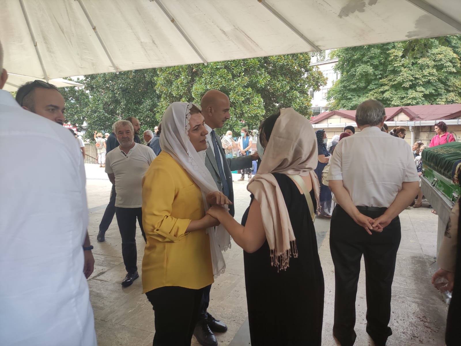 Başkan Hürriyet, Agan ailesini acı gününde yalnız bırakmadı