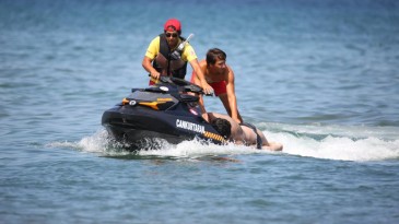 121 kişi boğulmaktan kurtarıldı!