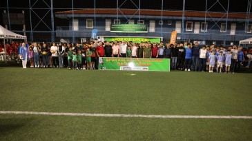 Amatör spor kulüplerine malzeme desteği