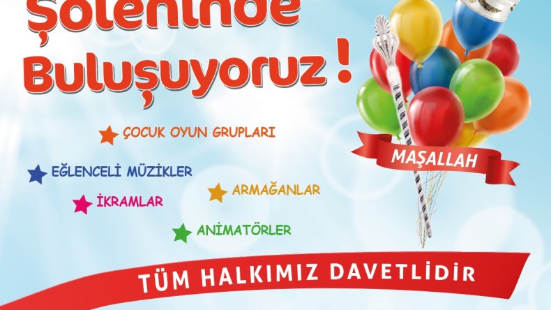 İzmit’te toplu sünnet şöleni heyecanı başlıyor!