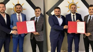 Ak Parti Kocaeli’ye iki yeni başkan atandı