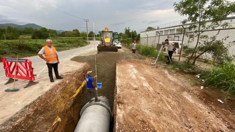 Suadiye Çepni mahallesinde altyapı problemi sona eriyor