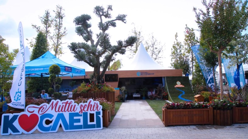 Türkiye’nin en büyük fuarında Kocaeli standına yoğun ilgi