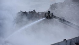 Hurdalıkta çıkan yangın 55 saatlik çalışmayla söndürüldü