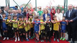 Nihat Gürer Spor Tesisleri, İYİ Parti Genel Başkanı Akşener’in katılımıyla açıldı