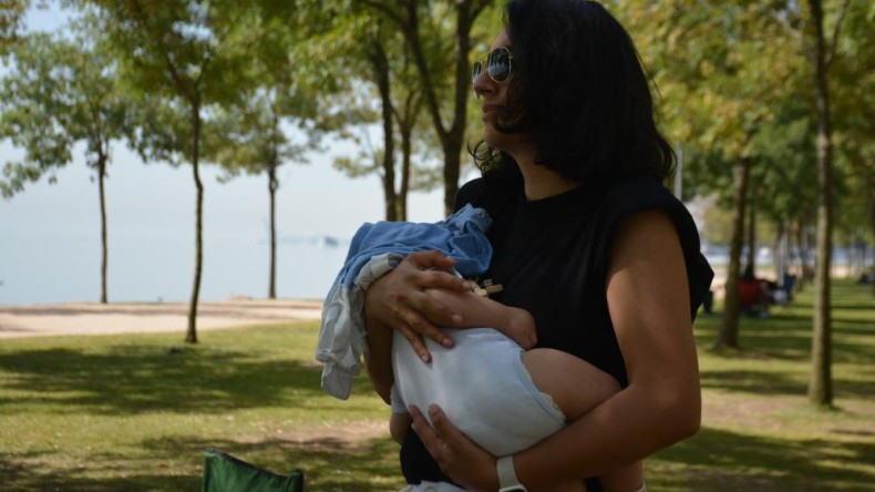 Hava sıcaklığı 35 dereceyi gördü, vatandaşların rotası sahil oldu