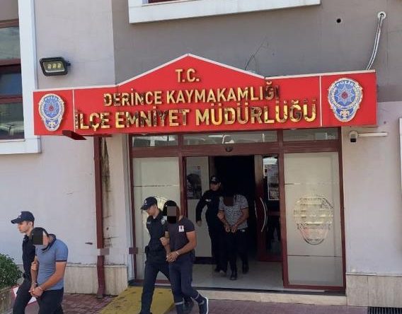 3 kişi 540 metre kablo çaldı