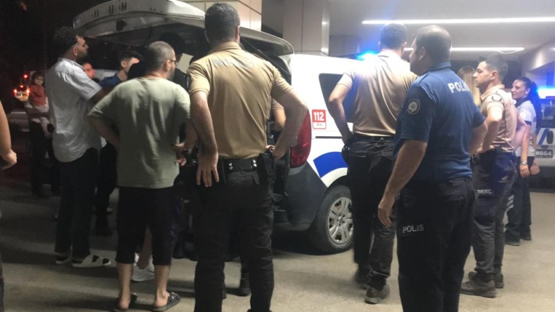 Otomobiliyle ağaca çarptı, polise mukavemet gösterdi