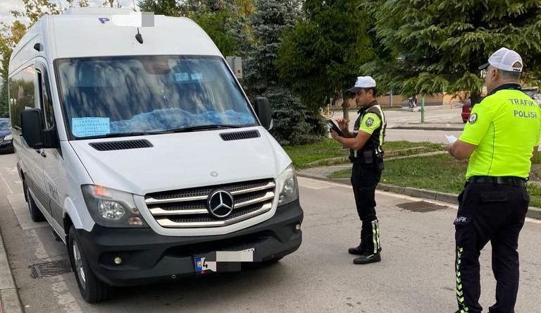 187 araca idari işlem, 18 araç trafikten men edildi!