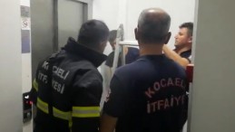 9 kişilik aile asansörde mahsur kaldı