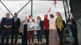 Akşener, abisi Nihat Gürer adına yapılan spor tesisinin açılışına katıldı