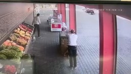 Kendini aracın önüne attı!