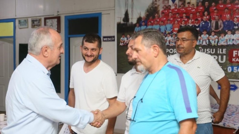 Başkan Aygün: “Gençlerimiz için katkı sunan amatör spor kulüplerimizin her zaman yanındayız”