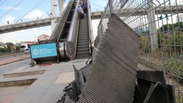 Mimar Sinan’da orta yürüyen merdivenler bakıma alındı